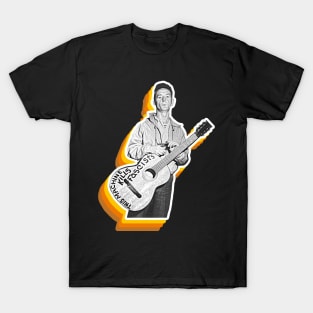 Woody Guthrie Retro Fade T-Shirt